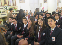 MISA DE DESPEDIDA A LOS CUARTOS MEDIOS