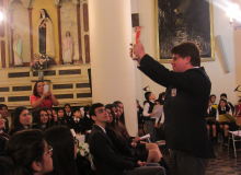 MISA DE DESPEDIDA A LOS CUARTOS MEDIOS