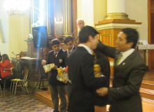 MISA DE DESPEDIDA A LOS CUARTOS MEDIOS