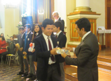 MISA DE DESPEDIDA A LOS CUARTOS MEDIOS