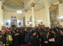 MISA DE DESPEDIDA A LOS CUARTOS MEDIOS